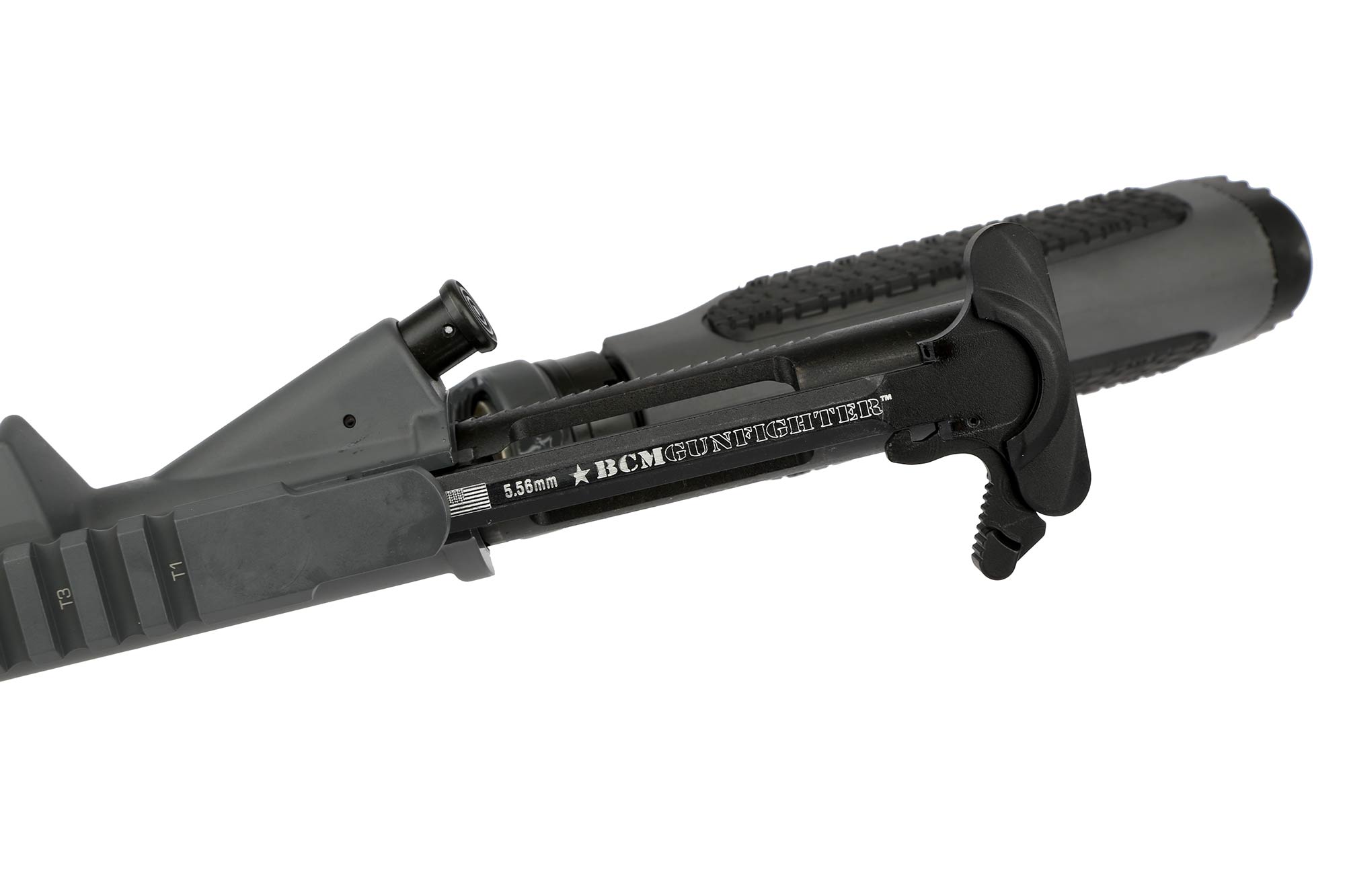 Daniel Defense 18" 5.56 MK12 Rifle with 12" DDM4 Quad Rail Tornado Grey 0214201198047